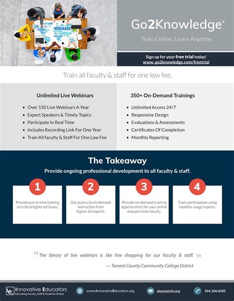 Go2Knowlege Fact Sheet – Innovative Educators