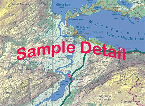Printable Map Of Killarney Ireland