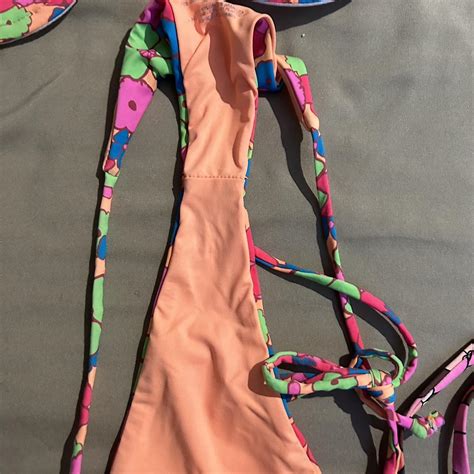 Frankies Groovy Bikini Worn Twice And Totally Depop