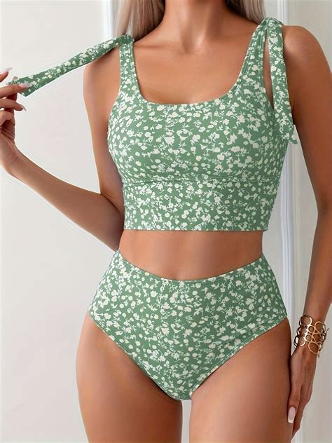 HHH New Floral Sexy Plus Size Swimsuit Women S Beach Bikini Hot Spring Swimsuit Walmart