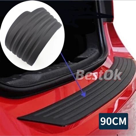 1 Pcs 90CM Universal Car Rear Bumper Protector Trunk Boot Door Sill