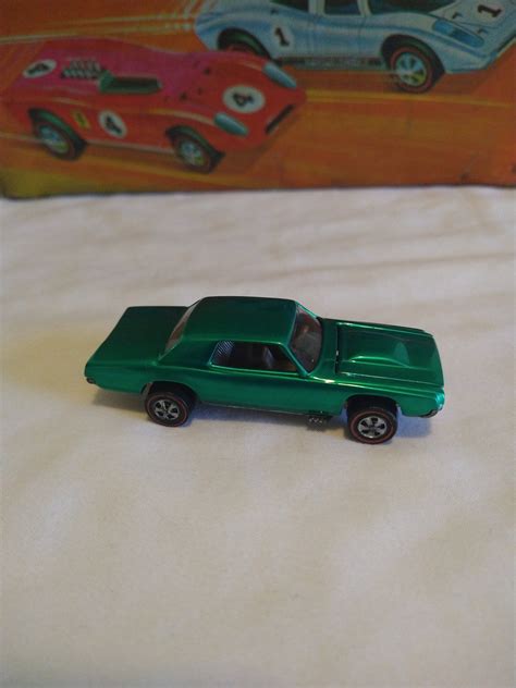 Hot Wheels Redline Custom T Bird Green Spectraflame US Restored NICE Etsy