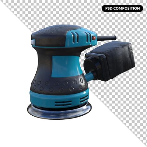 Premium Psd Orbit Sander Isolated 3d