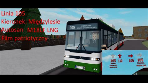 Roblox Ub Mzk Chojnice Autosan M Lf Lng Linia Kier Mi Dzylesie