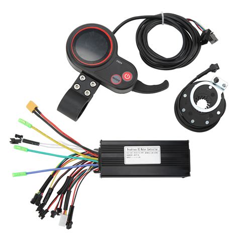 24v 36v 48v 30a Sinewave Brushless Motors Controller Colorful V889 Panel Power Assist Sensor