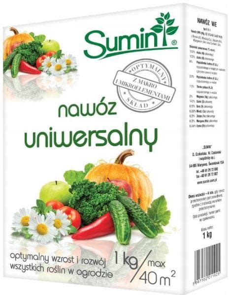 Nawóz uniwersalny 1kg Sumin ogrodnik24 pl