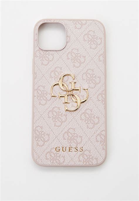 Чехол для iPhone Guess 14 PRO MAX, цвет: бежевый, MP002XW0M255 — купить ...