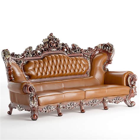 Sofa Classic 3d Model 2 Luxury Sofa The Exquisite Detail Maxbrute