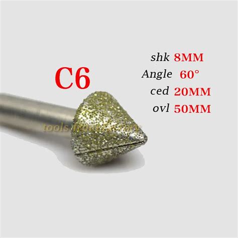 Aliexpress Buy 1pc 80Deg 8 20mm Cnc Router Electroplated Diamond