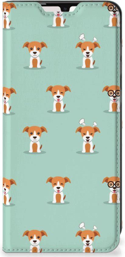 Telefoonhoesje Samsung Galaxy A G Bookcase Pups Bol