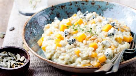 Receta De Risotto De Calabaza Y Queso Azul F Cil De Preparar