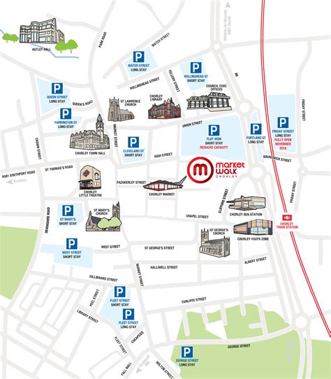 Market Walk Chorley | Town Centre Map