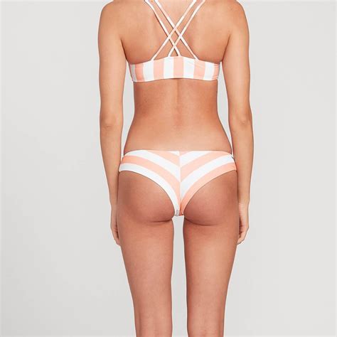 Volcom Volcom Women Coco Cheekini Bikini Bottom Guava Volcom