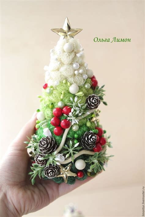 Елочка 'Выдох леса' | Christmas ornaments to make, Christmas crafts diy ...