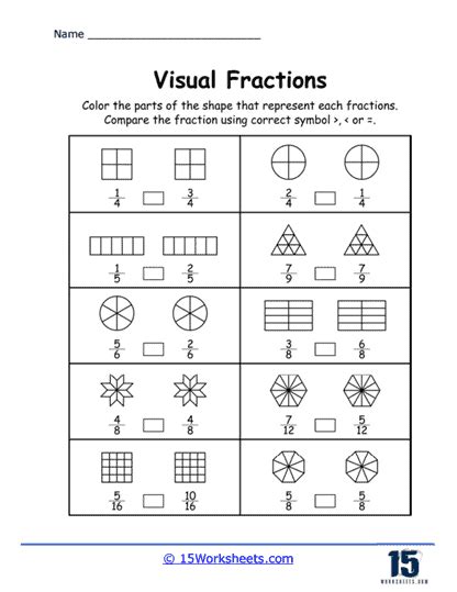 Ordering Fractions Worksheets 15 Worksheets Library