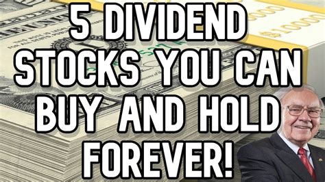 Dividend Stocks You Can Buy And Hold Forever Dividend