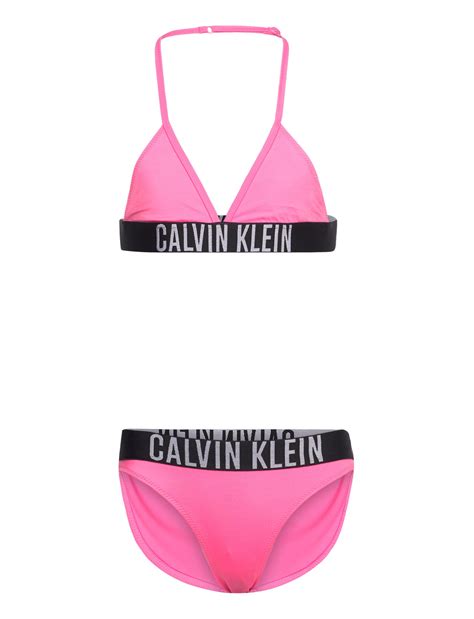 Calvin Klein Triangle Bikini Set Bikinis Boozt