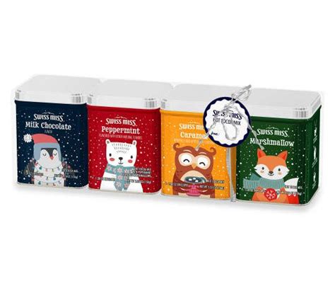 Swiss Miss Whimsical Woodland Hot Cocoa Tins Pack Big Lots Swiss Miss Cocoa Hot Cocoa Mixes