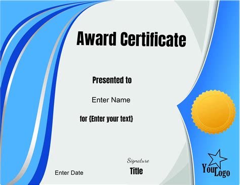 Free Editable Certificate Template | Customize Online & Print at Home