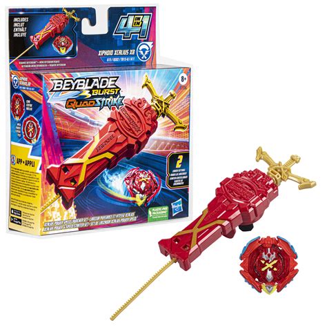 Buy Beyblade Burst Quad Strike Xiphoid Xcalius X8 At Mighty Ape