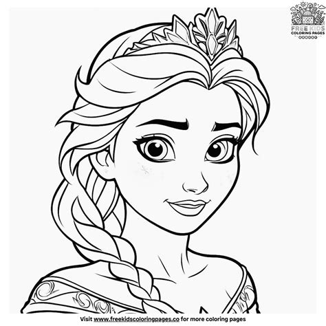 printable frozen coloring pictures