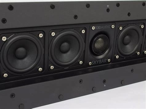 Встраиваемый в стену саундбар TDG Audio Skybar LCR