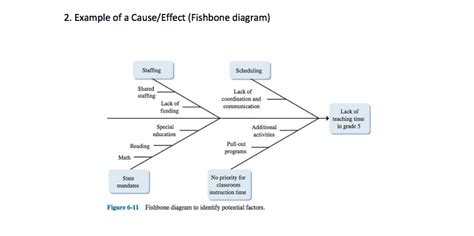 Cause And Effect Fishbone Diagram