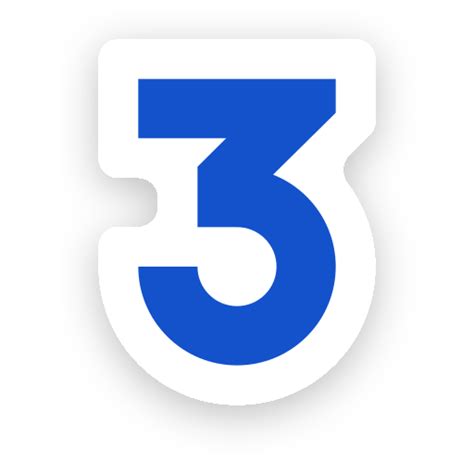 Math Number Three Sign And Symbol Icons