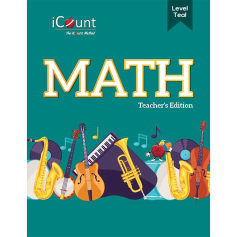 Level Teal Teachers Edition Math Book Premium Line Icount Method
