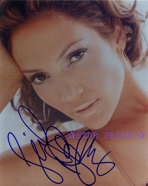 Autograph Collctor Of Oz Jennifer Lopez