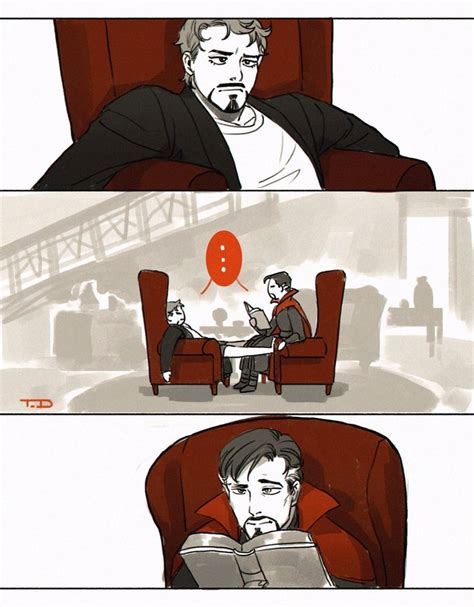 Tony Stark X Doctor Strange Marvel Superheroes