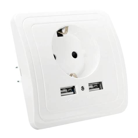 Купить розетка с розетки на USB 5 в 2А и 5 в 1,5 а двойной розетки ес ...