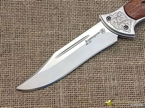 Купить Нож складной Сапсан с долом. Рукоять - сапеле