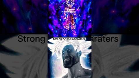 Giga Chad Meme Weak Anime Charaters And Strong Anime Charaters Anime