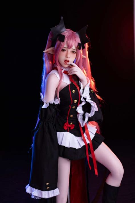 Cirilka Pink Hair Elf Lifelike Belle Delphine Sex Doll NakeDoll