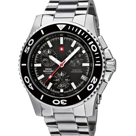 Swiss Military by Chrono Mens clock 20084ST-1M