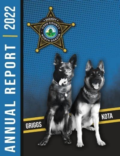 2022 Cass County Sheriffs Office Annual Report North Dakota