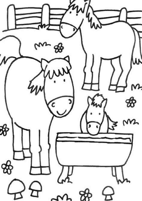 Free & Easy To Print Farm Coloring Pages - Tulamama