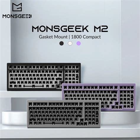 Akko Monsgeek M Cnc Kit De Teclado Mec Nico De Aluminio Barebone Teclas Rgb Hot Swap
