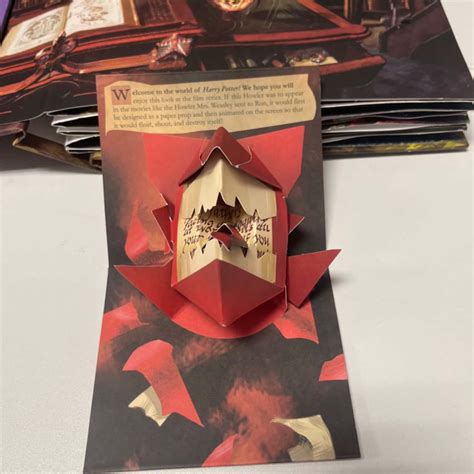 Harry Potter A Pop Up Book Based On The Film Phenomenon S