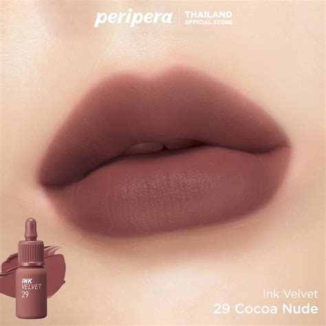 PERIPERA INK VELVET 029 COCOA NUDE Shopee Thailand