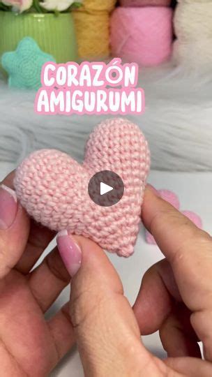 Tejemos Juntas Un Corazón Amigurumi ️ Corazón Amigurumi Diy Muy