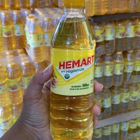 minyak goreng sawit hemart botol kecil ml lazada indonesia