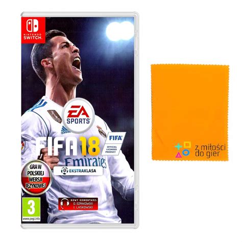 NINTENDO SWITCH FIFA 18 Polskie Wydanie DUBBING KOMENTARZ Po Polsku PL ...