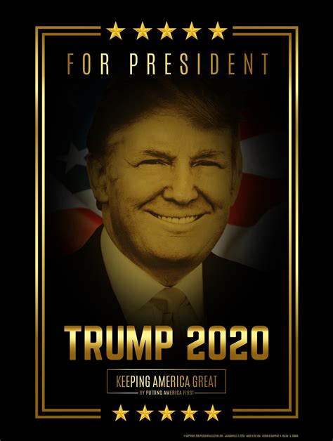 Presidential Campaign Poster Template