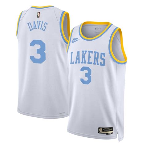 Los Angeles Lakers Anthony Davis Nike Classic Edition White Nba Jersey