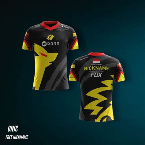 Jual Kaos Jersey Onic Free Nickname Shopee Indonesia