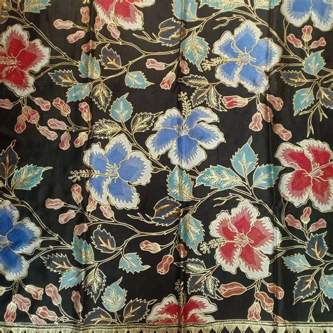 ragam hias batik flora menggali kecantikan  makna  motif bunga