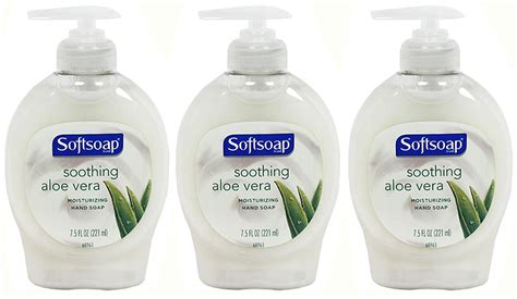 Softsoap Soothing Aloe Vera Moisturizing Hand Soap 75 Fl Oz Pack Of