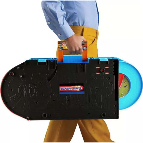 Hot Wheels Ultra Hots Sto Go Exclusive Track Set Mattel Toys Toywiz